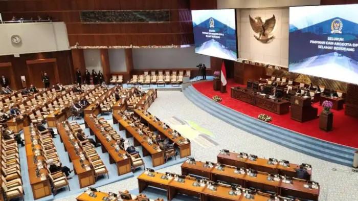 DEWAN PENGAWAS BPJS - Rapat Paripurna DPR RI menetapkan 10 nama menjadi anggota Dewan Pengawas BPJS Kesehatan dan Ketenegakerjaan, di Kompleks Parlemen, Senayan, Jakarta, Selasa (10/2/2026). (Tribunnews.com/Rizki Sandi Saputra)