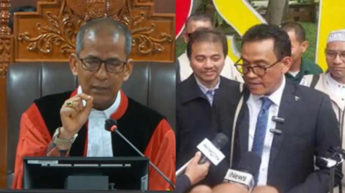 TAK JELAS - Hakim MK, Saldi Isra menilai permohonan uji materi yang diajukan Roy Suryo Cs tidak jelas. Dia pun memberikan 3 opsi.