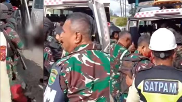 Kelompok Kriminal Bersenjata (KKB) melakukan penembakan di Mile 50, Tembagapura, Kabupaten Mimika, Papua Tengah, Rabu (11/2/2026), hingga menyebabkan tiga orang tertembak. Anggota TNI yang gugur ialah Serka AC, dan rekannya Sertu H terluka dan mengalami perdarahan. Sementara, seorang lainnya yakni HR yang merupakan karyawan KPI PT Freeport Indonesia dilaporkan mengalami luka tembak.