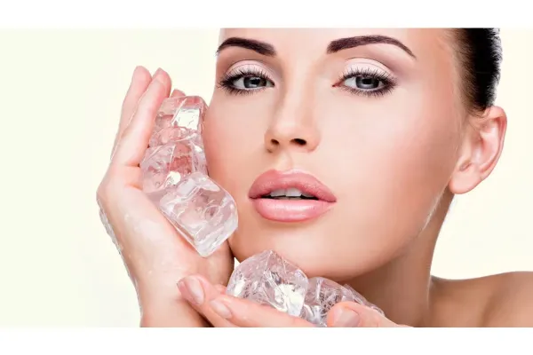 Ice Water Facial for Face