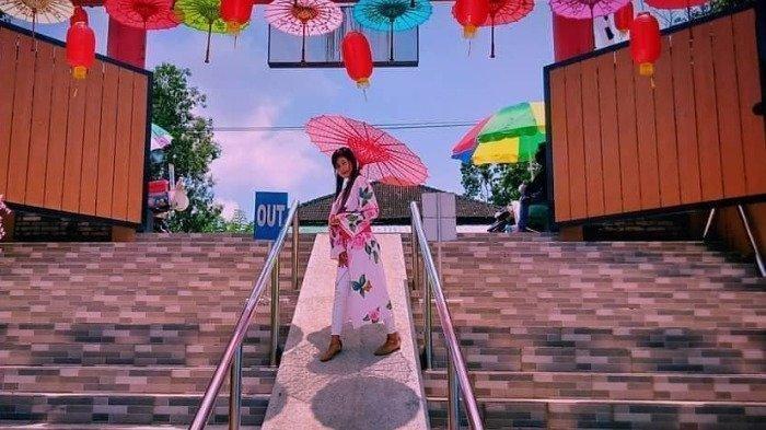 Spot instagramable di Museum Sewu Rai, Sabtu (12/12/2020).