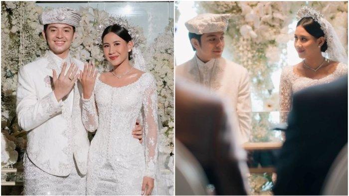 ANGGA DAN SHENINA MENIKAH - Aktor Angga Yunanda resmi menikahi Shenina Cinnamon - Kabar bahagia ini diumumkan langsung oleh Angga melalui uanggahan di melalui unggahan di media sosial IG @angga, disertai foto-foto pernikahan mereka. (Sumber Tangkap Layar IG @angga) 