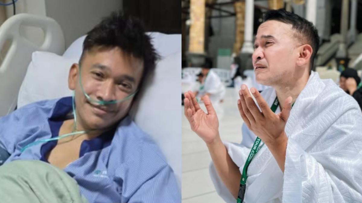 KONDISI RUBEN ONSU - Potret Ruben Onsu dirawat di rumah sakit hingga memakai selang oksigen. Ia menjalani perawatan setelah menunaikan ibadah umroh beberapa waktu lalu.