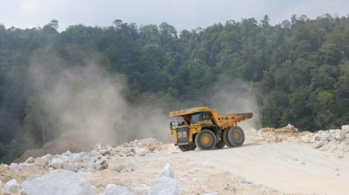 aktivitas tambang bk