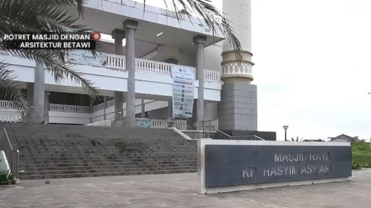 Masjid KH Hasyim Asyari di Jakarta Barat yang cocok untuk wisata religi saat Ramadhan.