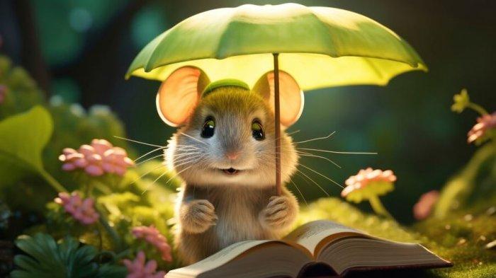 Ilustrasi Shio Tikus.