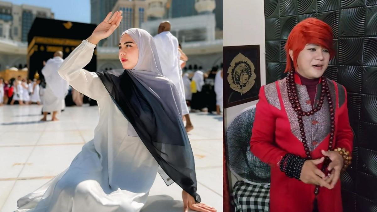 ISTRI PESULAP MERAH - Kolase potret Ratu Rizky Nabila dan Pesulap Merah. Pada 2022, Ratu pernah menikah tapi cuma 3 hari