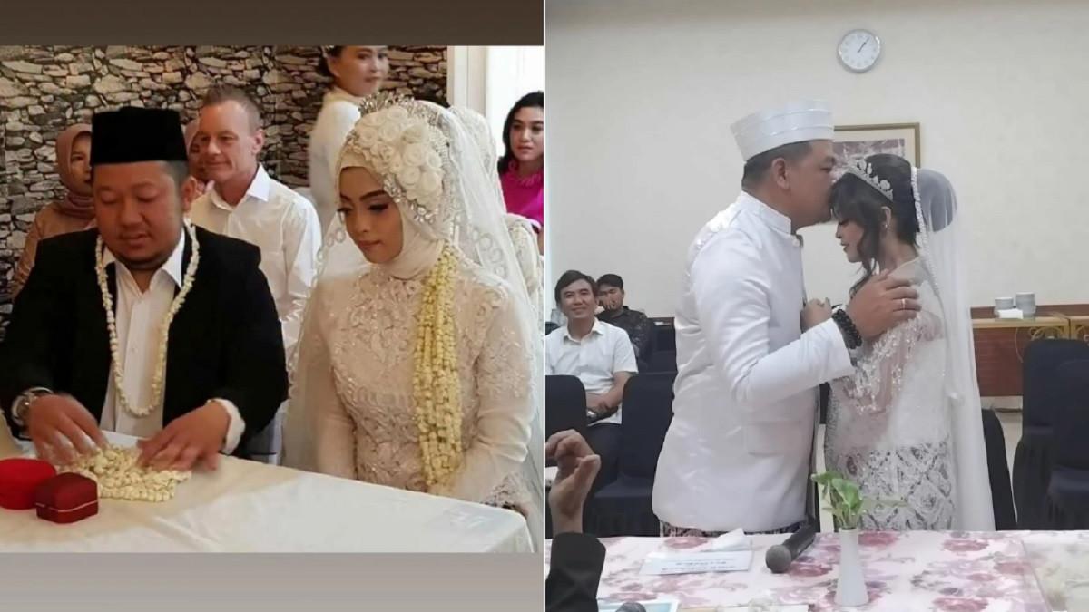 MENANTU FIRDHA RAZAK - Kolase potret Vina Luciana, menantu artis senior Firdha Razak yang dilaporkan ke polisi karena poliandri