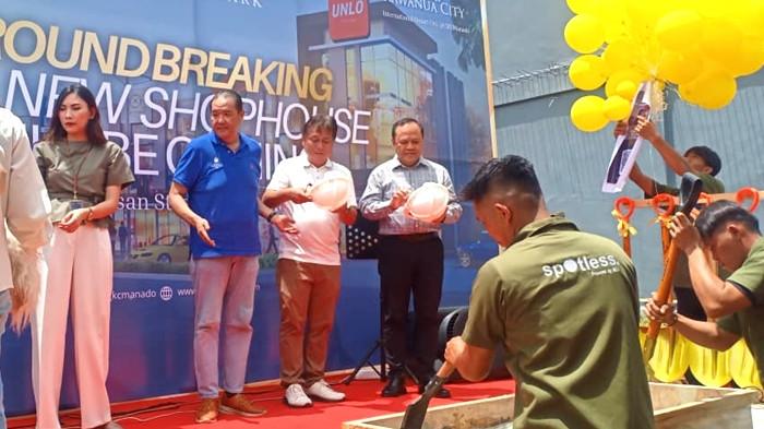 PEMBUKAAN - AKR Land membuka pembangunan proyek ruko di Kawasan Grand Kawanua City, Manado, Sabtu (14/2/2026).