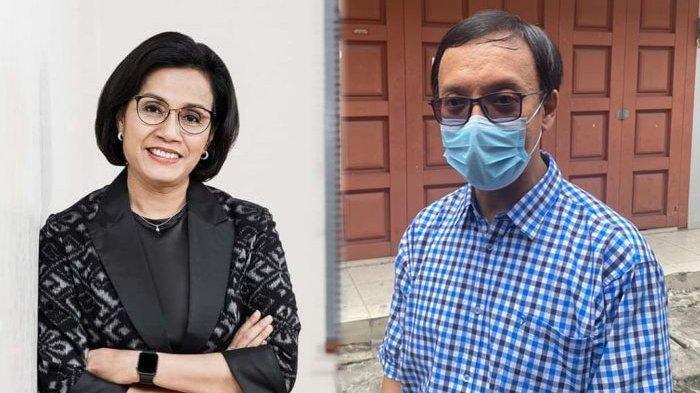 Kolase Sri Mulyani dan Bursok Anthony - Hasil Aduan Pegawai Pajak Bursok Anthony yang Dipanggil ke Jakarta Setelah Minta Sri Mulyani Mundur