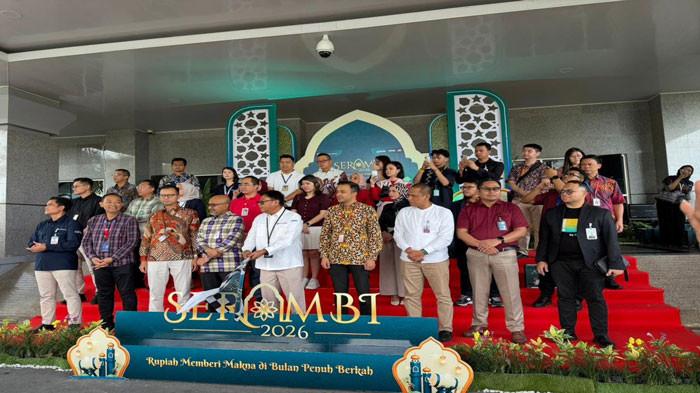 SERAMBI - Kick Off SERAMBI (Semarak Rupiah Ramadhan dan Berkah Idul Fitri) 2026 di Kantor Perwakilan Bank Indonesia Kepri, Jumat (13/2/2026)