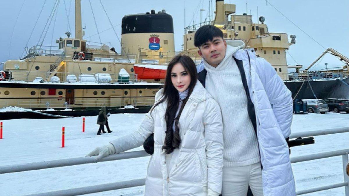 Aprris Devita bantah tudingan Guntur Prayoga pernah menikah dengan Della Yasmine.