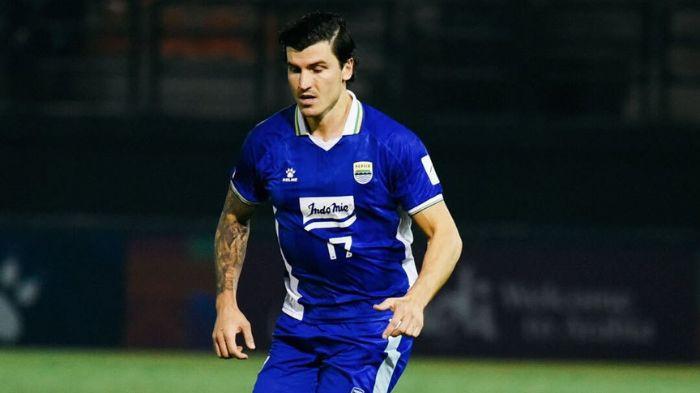 DEBUT - Pemain baru Persib Bandung, Sergio Castel menjalani debut melawan Ratchaburi FC di Ratchaburi Stadium pada leg pertama babak 16 besar AFC Champions League Two (ACL 2) 2025/2026, Rabu (11/2/2026). Ratchaburi FC menang 3-0.