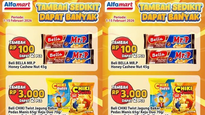 PROMO ALFAMART - Promo Alfamart spesial Valentine Februari 2026