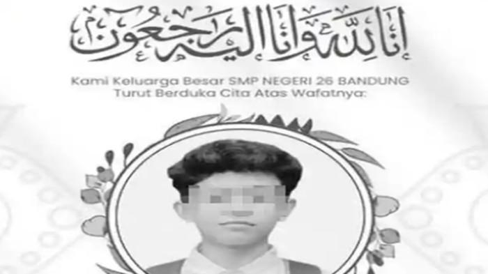 SISWA BANDUNG TEWAS: Kepolisian telah berhasil mengungkap misteri kematian siswa SMP 26 Bandung berinisial ZAAQ (14) yang ditemukan tewas di area bekas wisata Kampung Gajah, Bandung Barat