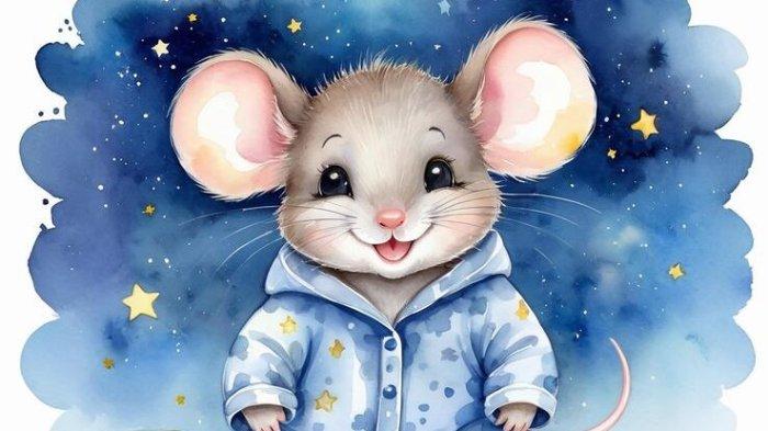 Ilustrasi Shio Tikus.