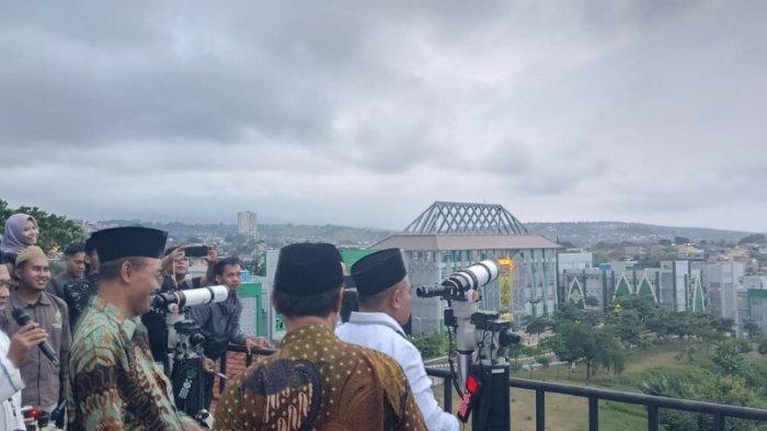 Universitas Islam Negeri(UIN) Walisongo Semarang mengadakan Rukyatul Hilal pada Minggu (10/3/2024)