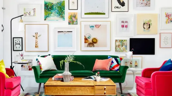 Do not hang the artwork in the wrong way