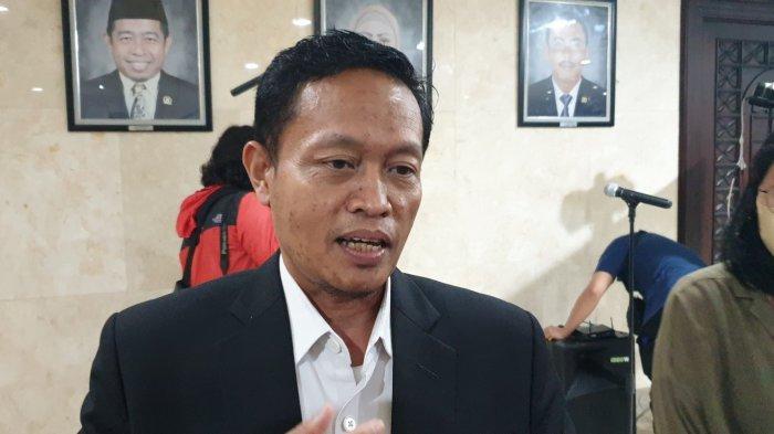 Kepala BPBD DKI Jakarta Isnawa Adji saat ditemui di Gedung DPRD DKI, Kebon Sirih, Jakarta Pusat, Rabu (28/12/2022).