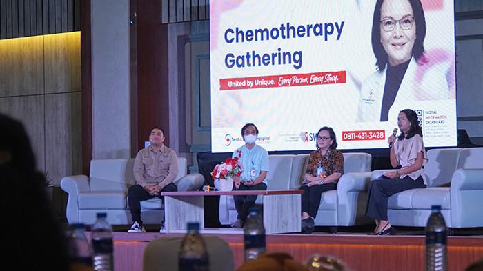 Sentra Medika Hospital Minahasa Utara menggelar Gathering Kemoterapi, Sabtu 14 Februari 2026