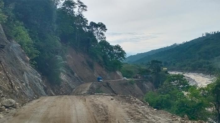 Kondisi jalan lintas Blangkejeren-Kutacane1
