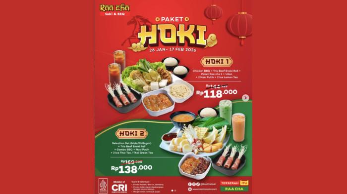 Raa Cha Suki & BBQ: Paket Hoki