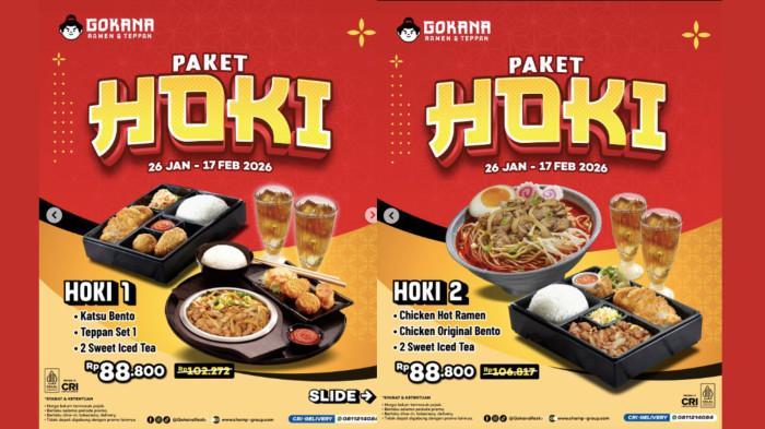 GOKANA Ramen & Teppan: Paket Hoki