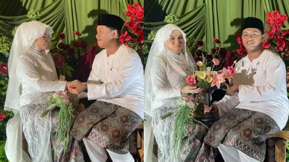 KISAH VIRAL - Kolase potret pernikahan Abdur Rahman, pemuda yang 2 tahun lalu kehilangan 6 anggota keluarga dalam sebuah kecelakaan