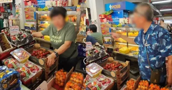 Viral Penjual Buah di Singapura Kasar ke Turis, Ini Kisah di Baliknya!