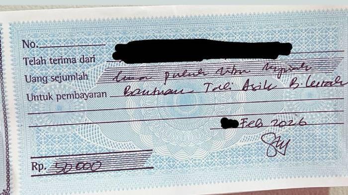 TANGKAPAN LAYAR. Muncul isu adanya iuran di tingkat RT dan RW di salah satu kelurahan di Banjarsari berkedok bingkisan perpisahan lurah. Camat membantah ini.