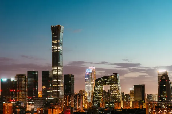 Image may contain Architecture Building Cityscape Urban Tower and City