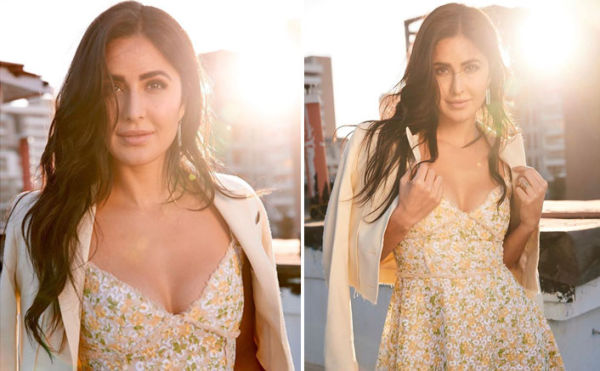 Katrina Kaif's Pretty Floral Dress Is The Perfect Wear For A Lunch Date