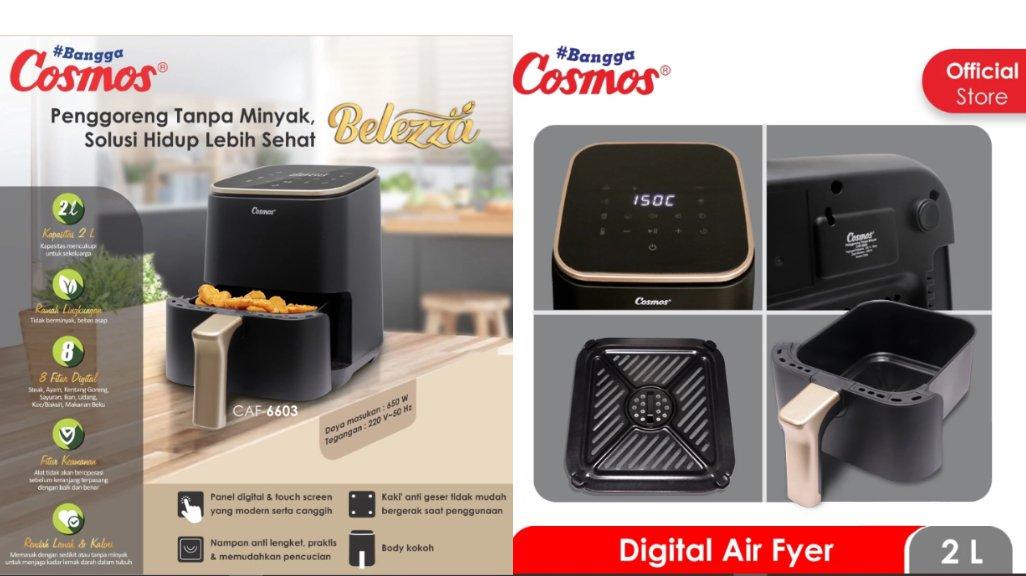 Cosmos Air Fryer Digital CAF-6603.