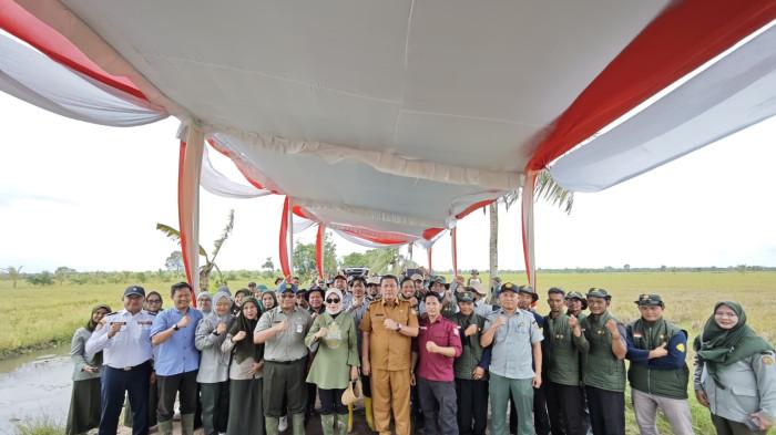 Kementan lakukan tanam bersama optimasi lahan di Tanjung Lago