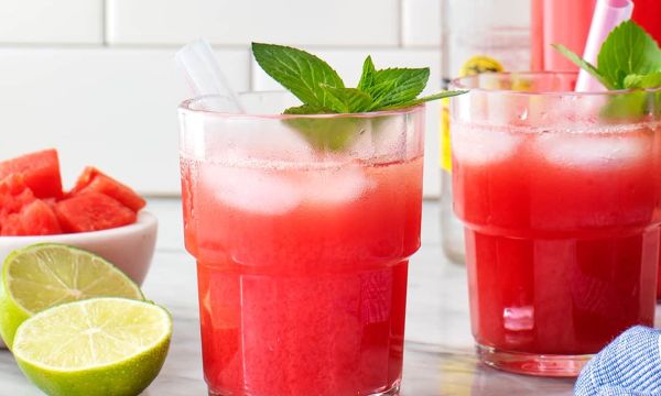 होममेड टरबूज रस