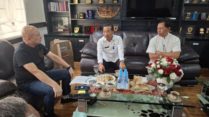 Ketua DPRD Provinsi Bangka Belitung, Didit Srigusjaya saat audiensi bersama Dinas Pendidikan Provinsi Bangka Belitung, Rabu (18/2/2026).