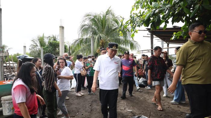 PEMPROV SULUT - Pemerintah Provinsi Sulawesi Utara menggelar aksi bersih-bersih masif.8