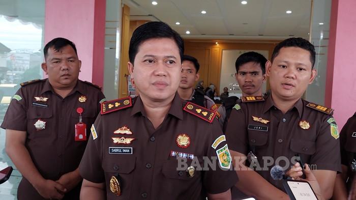 Kepala Kejaksaan Negeri Bangka Selatan, Sabrul Iman.