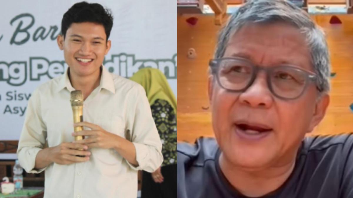 TANGGAPAN ROCKY GERUNG - Rocky Gerung memberikan tanggapannya mengenai teror yang diterima Tiyo Ardianto selaku Ketua BEM UGM imbas kritisi pemerintah. Rocky Gerung ingatkan Tiyo untuk tidak perlu takut menghadapinya.