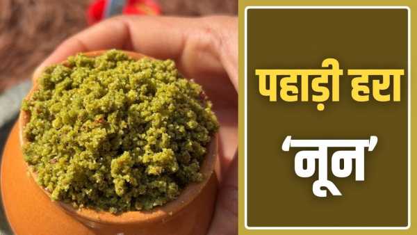 Pahadi Noon Recipe: From salad to fruit chaat will be delicious…prepare and keep Pahadi salt, here is the recipe