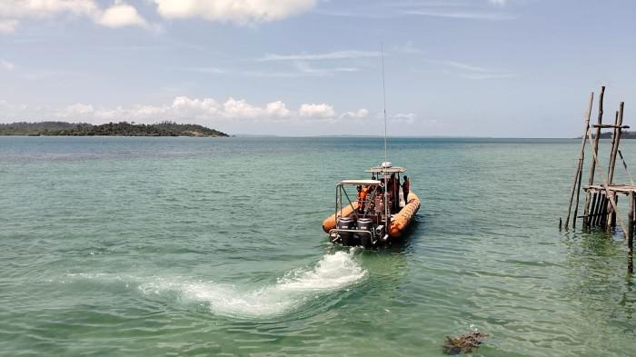 PENCARIAN - Potret Kapal SAR Lingga. Sebuah boat pompong berangkat dari Kelumu, Kabupaten Lingga, tujuan Batam dilaporkan hilang kontak. Hingga saat ini dalam proses pencarian, Sabtu (21/2/2026).