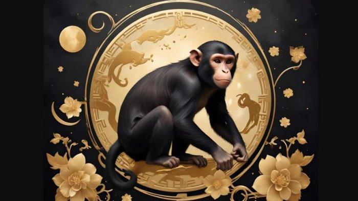 Ilustrasi Shio Monyet.