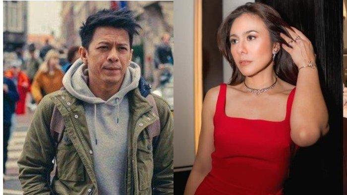 DIJODOHKAN - Kolase foto Ariel NOAH dan Wulan Guritno yang dicapture 27 Maret 2025.