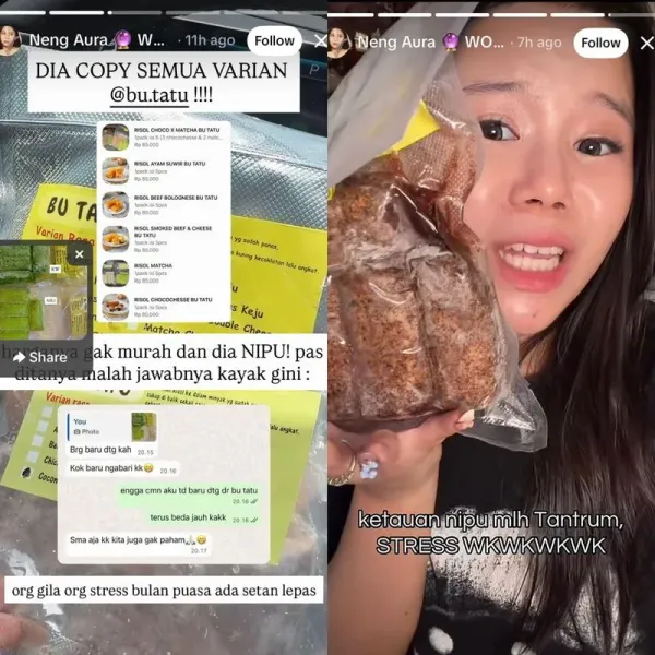 Beli Risol Bu Tatu Viral, Influencer Ini Malah Dapat Versi KW!