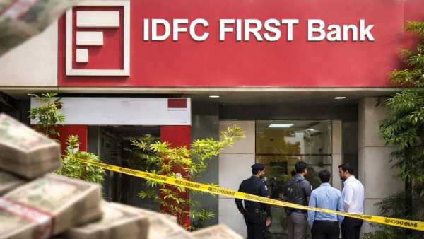 Mega scam of Rs 590 crore in IDFC First Bank, employees themselves stole Haryana government's money, created panic!