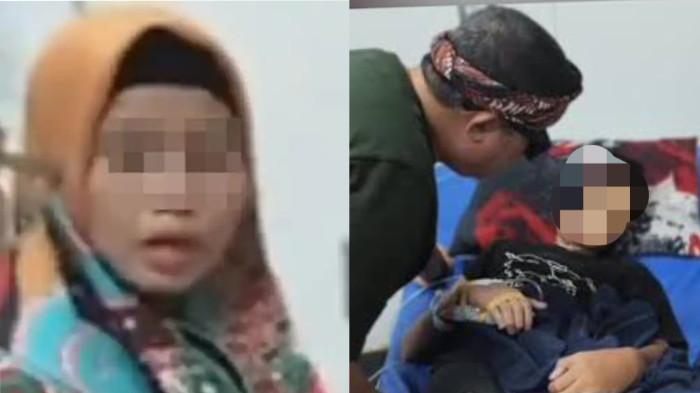 IBU TIRI ANIAYA ANAK - Alih-alih mengakui perbuatannya, ibu tiri di Sukabumi justru mengungkit pengabdiannya sejak korban masih kecil.