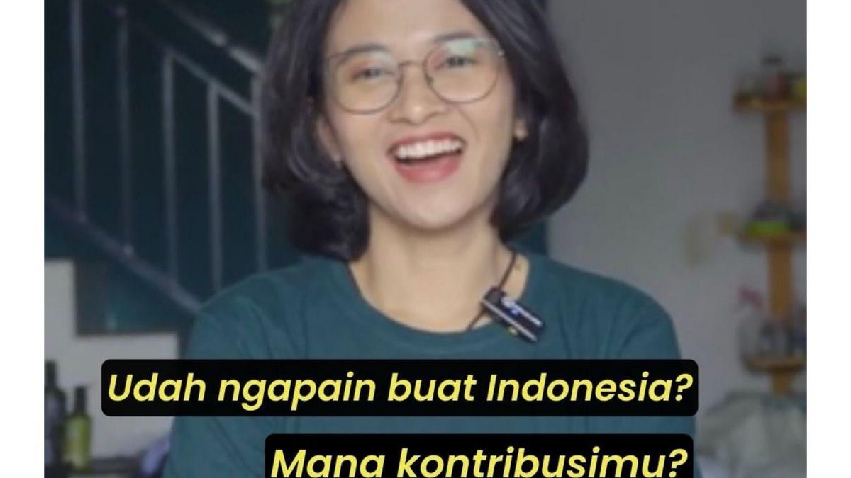 KONTEN KREATOR VIRAL - Dwi Sasetyaningtyas, aktivis sosial dan juga awardee LPDP.