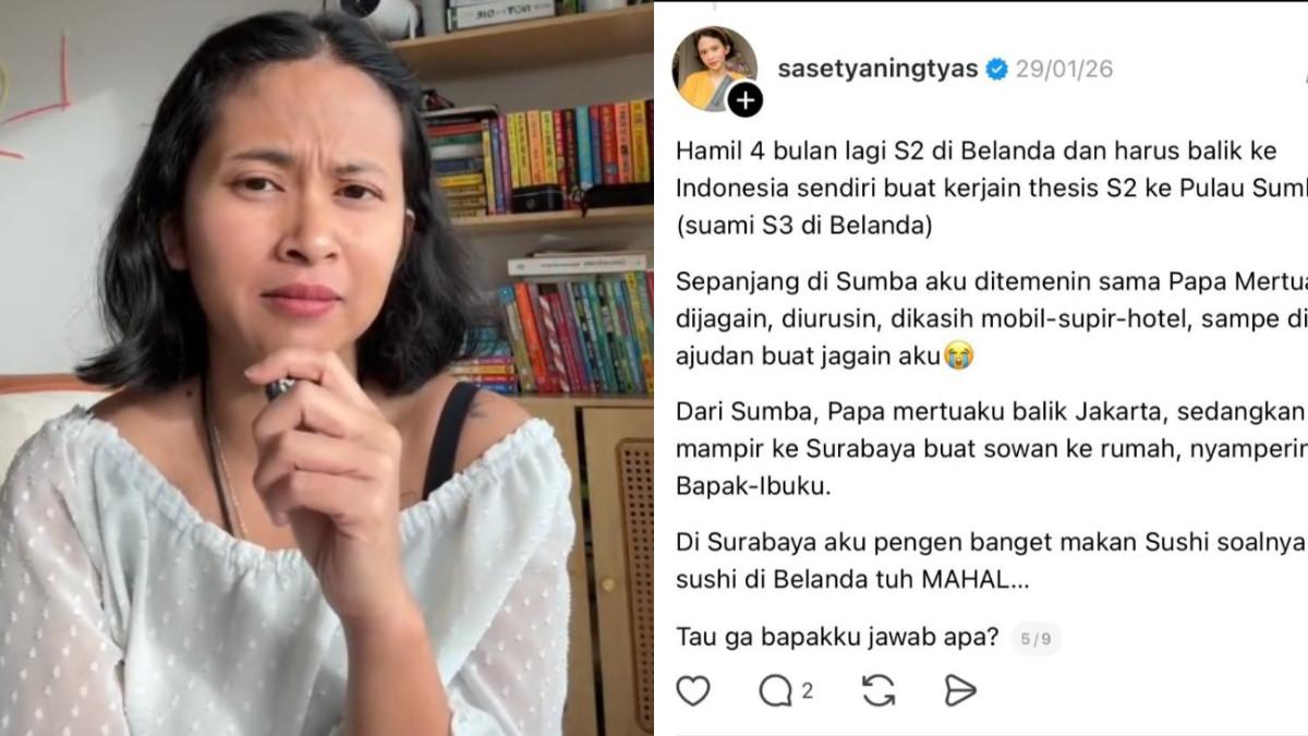 MERTUA DWI SASETYANINGTYAS - Sosok mertua dari Dwi Sasetyaningtyas, awardee LPDP viral
