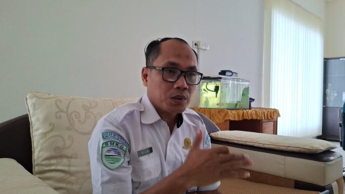 GEMPA BUMI MALAYSIA - Kepala BMKG Tarakan, M. Sulam Khilmi saat memberikan penjelasan gempa yang terjadi di Kinabalu dan dampaknya di Tarakan. TRIBUNKALTARA.COM/ANDI PAUSIAH