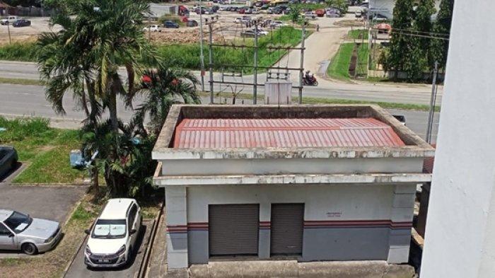 GEMPA BUMI MALAYSIA - Suasana di Kota Kinabalu, Malaysia, saat diabadikan pada Senin (23/2/2026). Gempa bumi mengguncang wilayah utara Sabah, Malaysia, pada Senin (23/2/2026), dini hari tadi sekitar pukul 00.57 WITA. (Istimewa/Mariani)